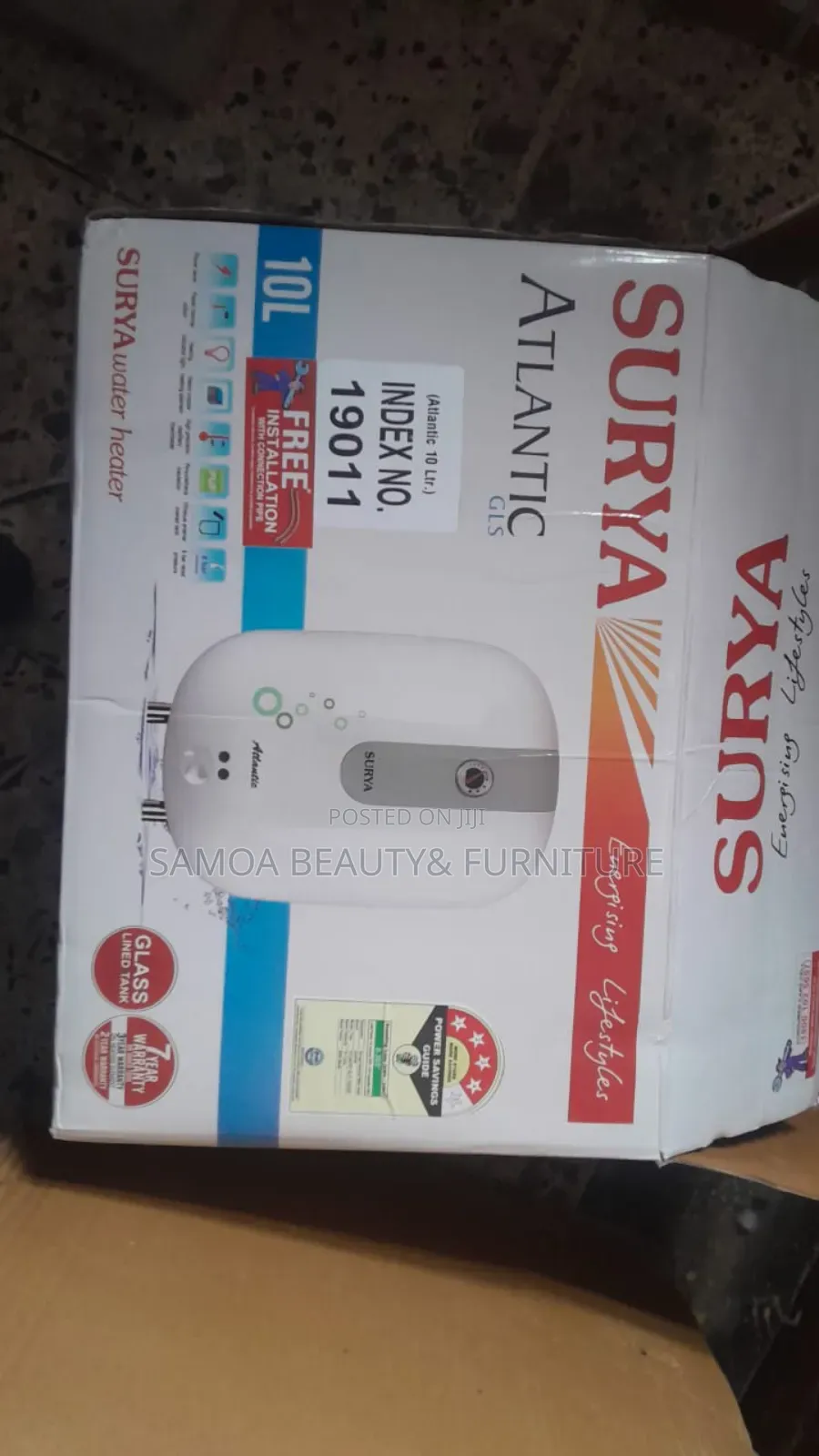 10 Litre Pressured Water Boiler