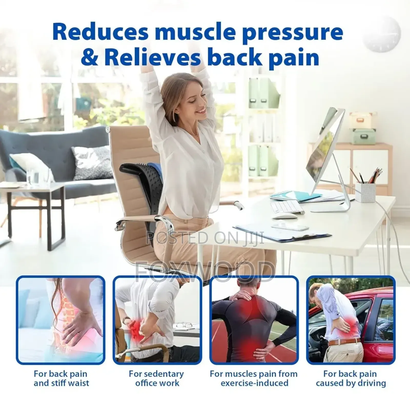 Back Stretcher for Pain Relief Massager