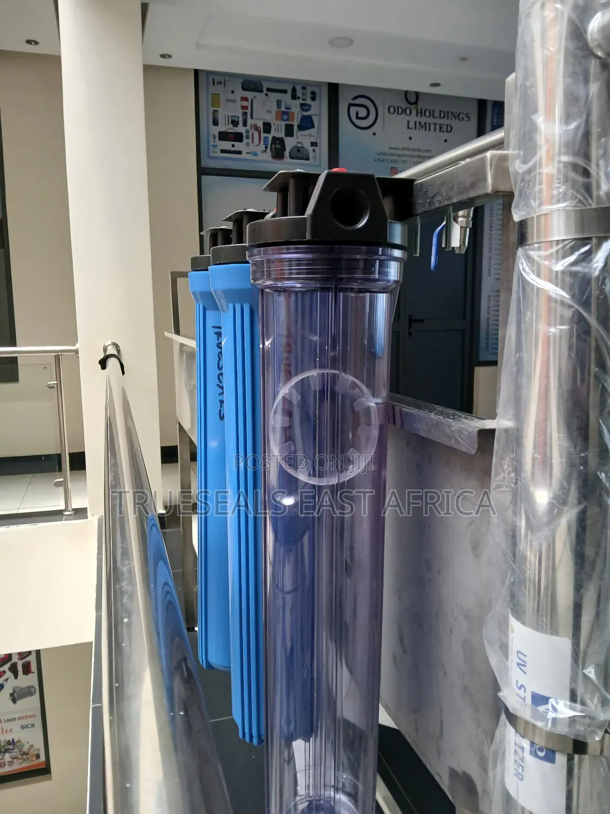 6 Tap Stainless Steel Filling Unit