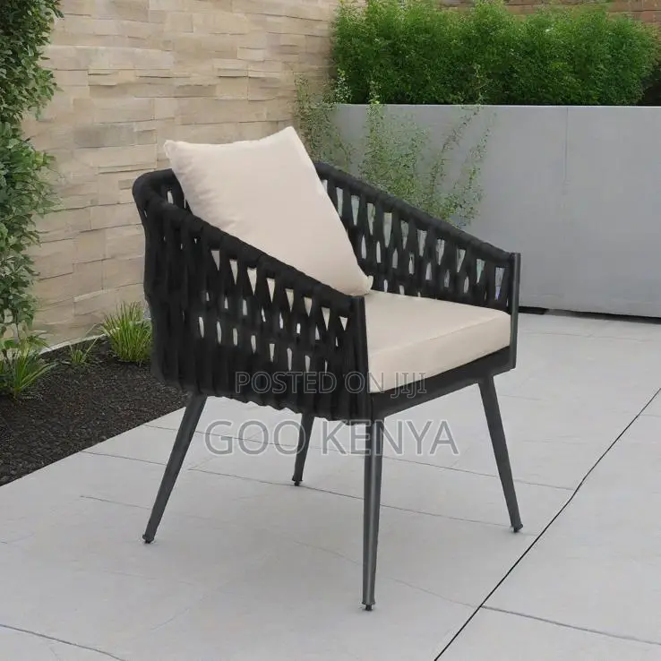Home Chair; Modern Rattan Garden Lounge Chair for Balcony