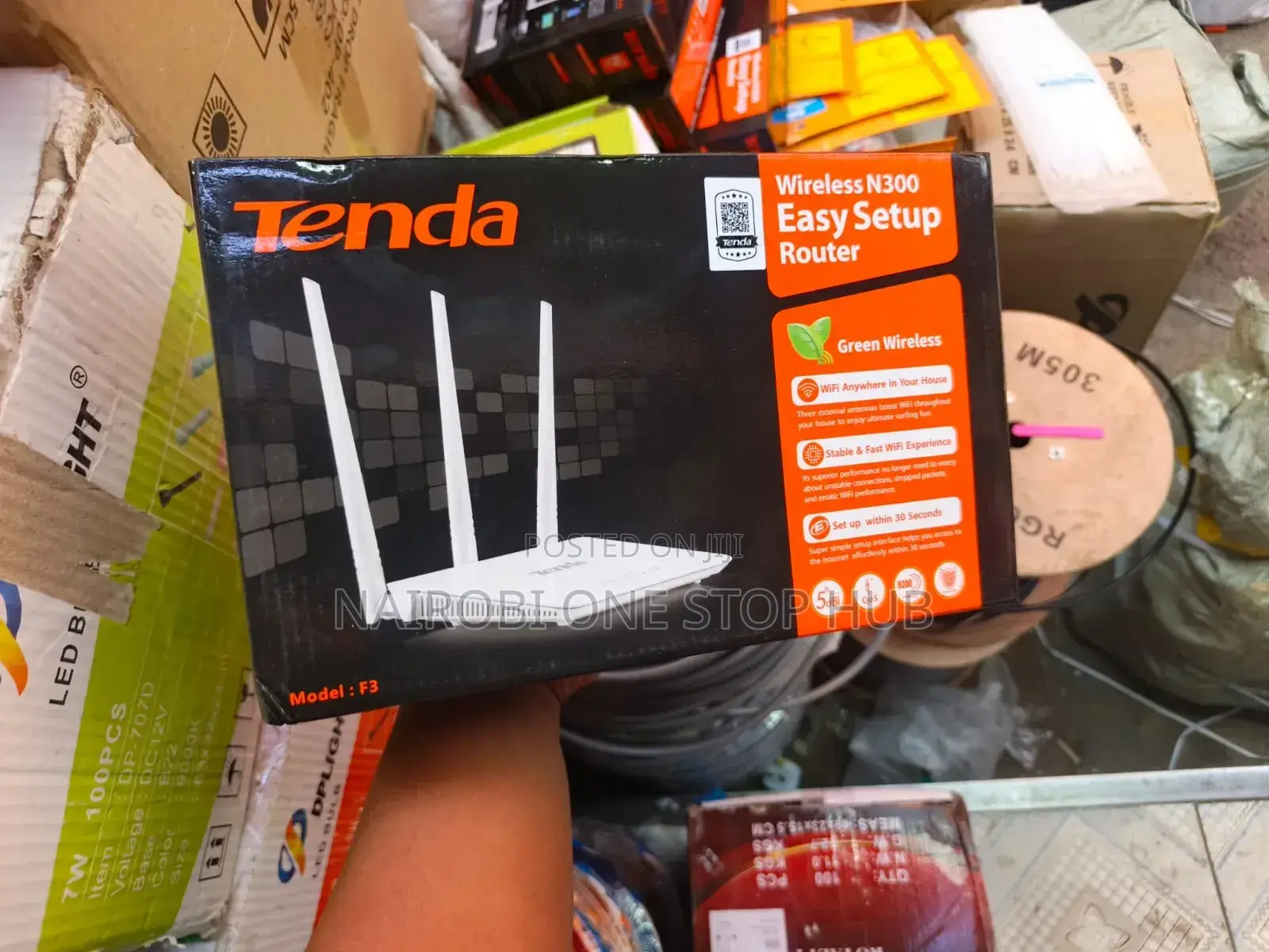 Tenda F3 3 Antenna Router