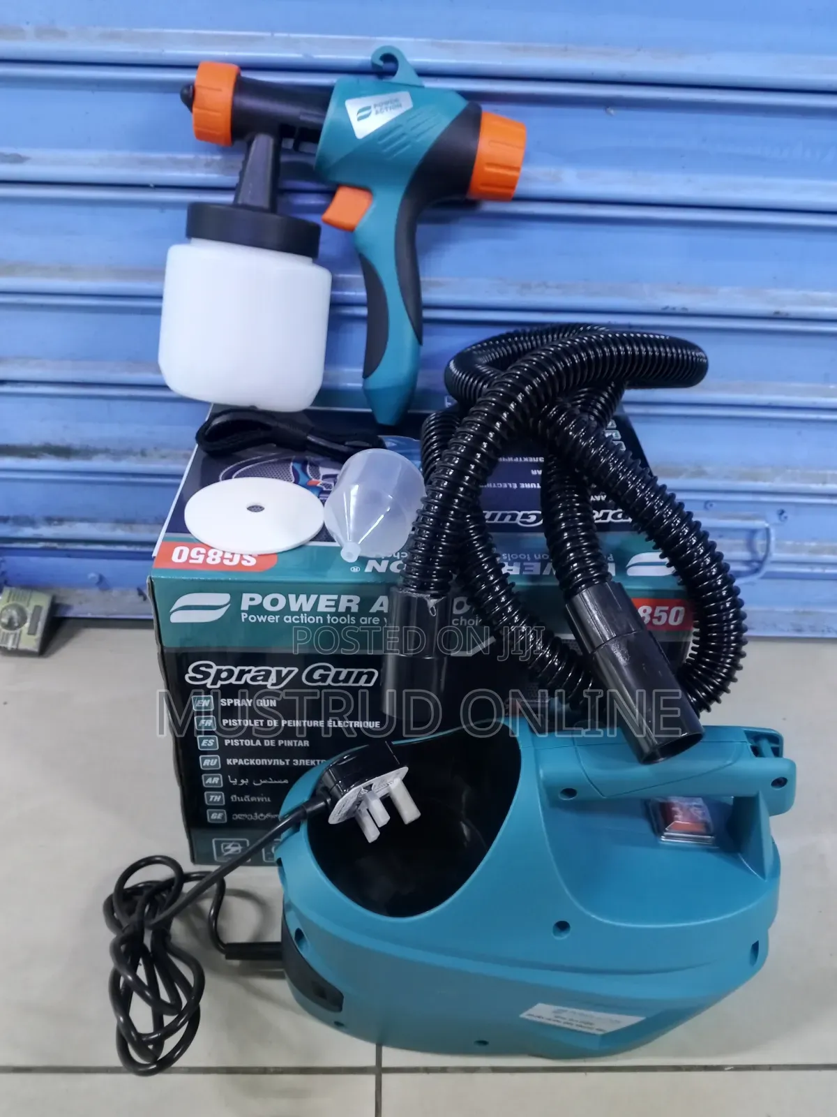Power Action Electric Compressor Spray Gun