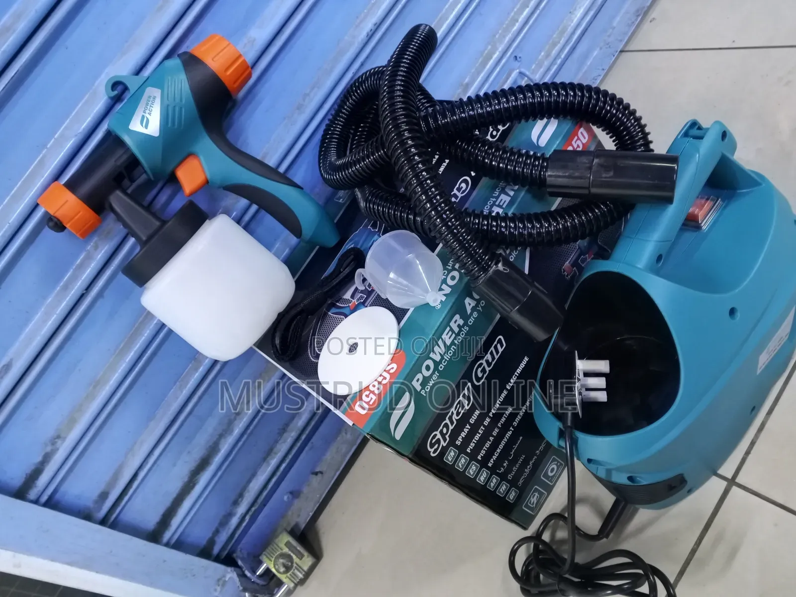 Power Action Electric Compressor Spray Gun