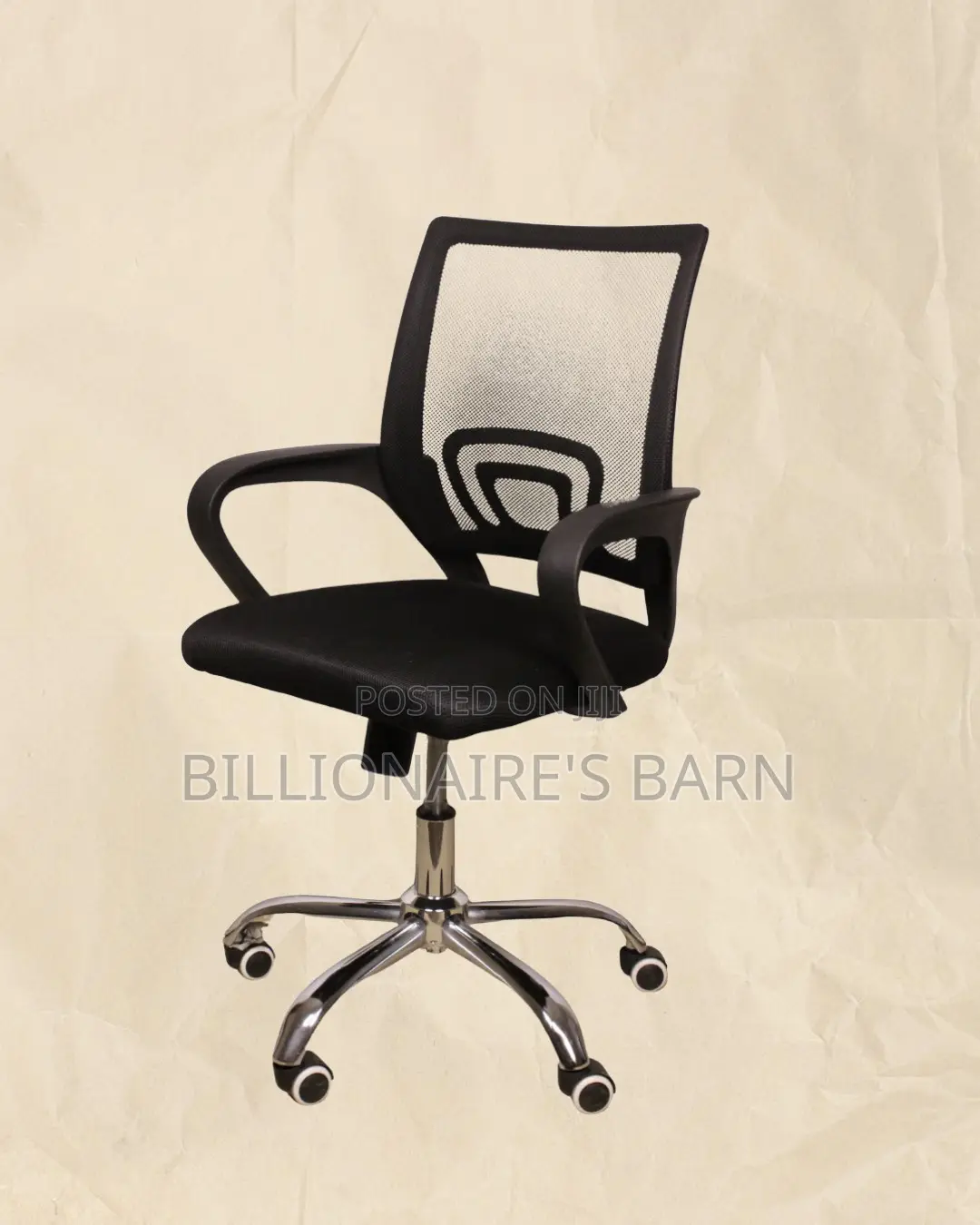 Secretarial Mesh Office Chair (Comfy) — Restocked!