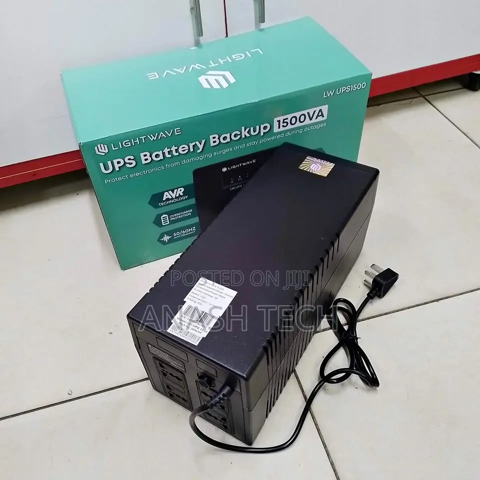 Lightwave 1500va Ups Uninterruptible Power Supply