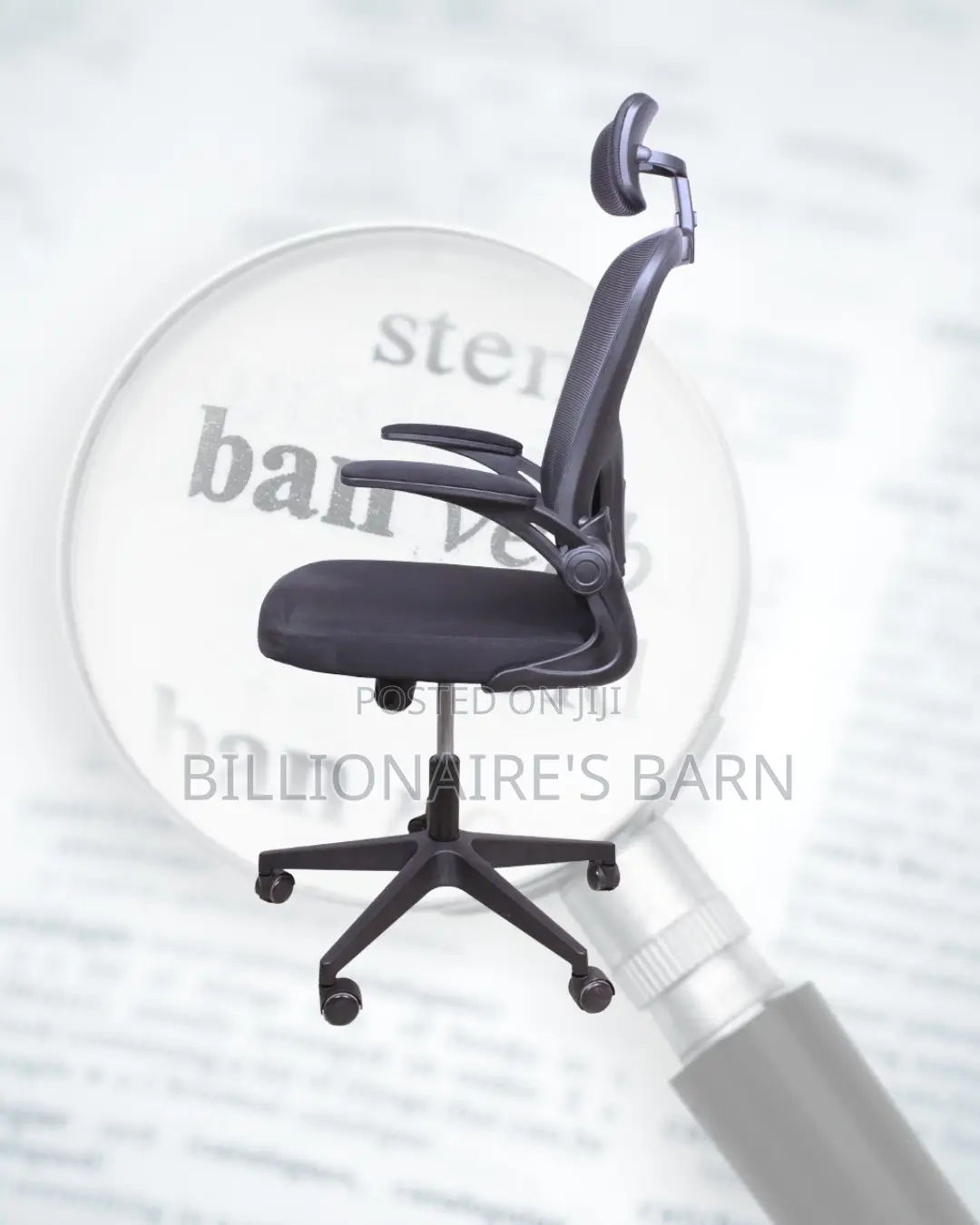 Pro-Grade Grey Ergonomic Office Chair | Tilt Lock Mechanism
