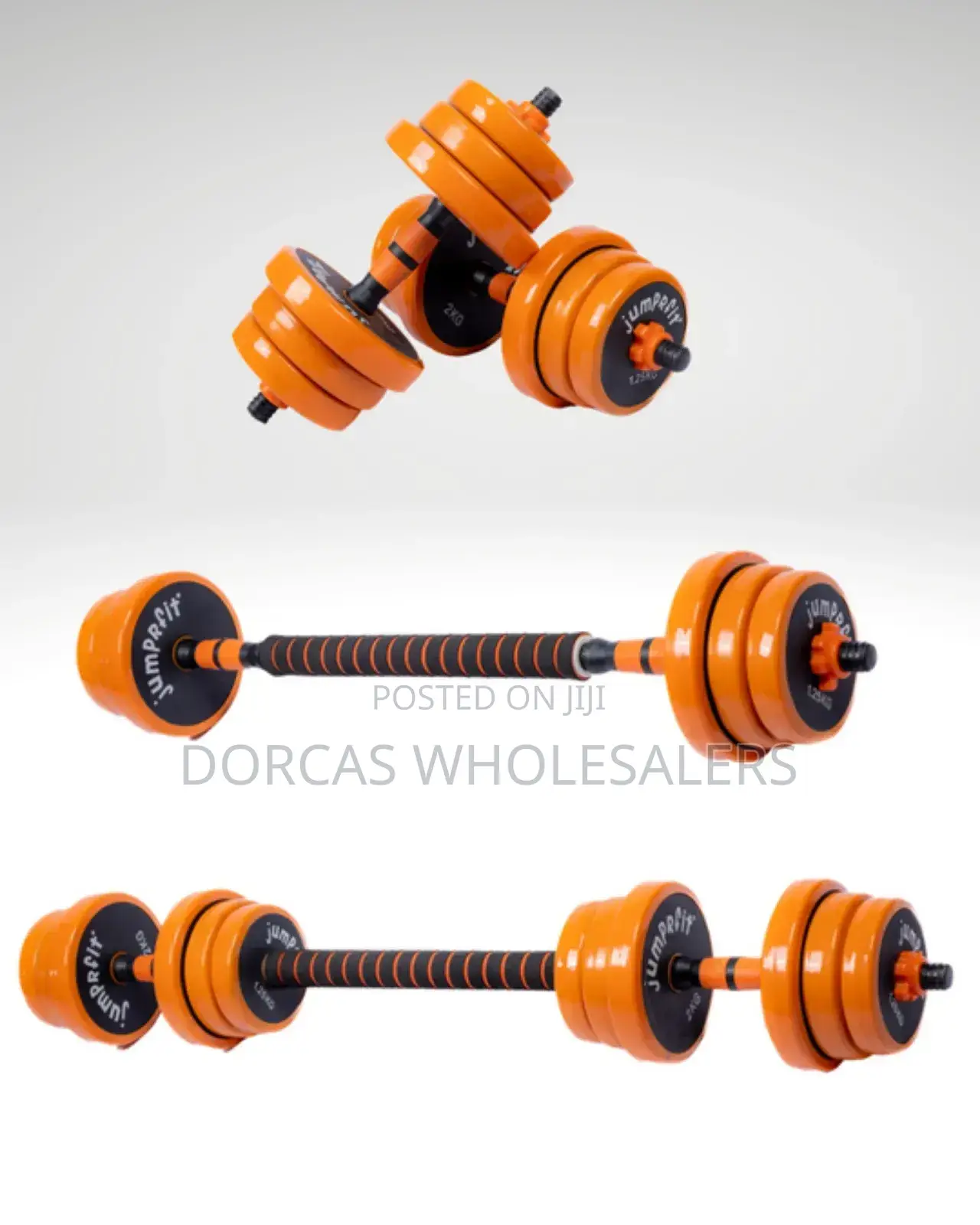 Complete Set- 30kg 6in1 Dumbell