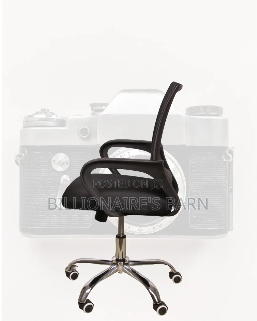 Secretarial Mesh Office Chair (Plush) — Fast Seller