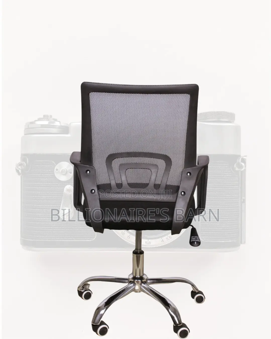 Secretarial Mesh Office Chair (Plush) — Fast Seller