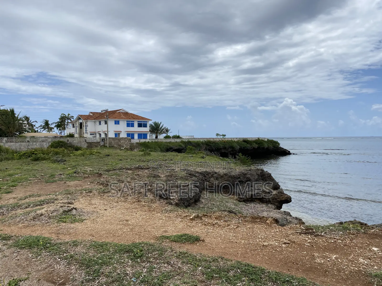 1 Acre Rectangle Seafront Property for Sale in Nyali
