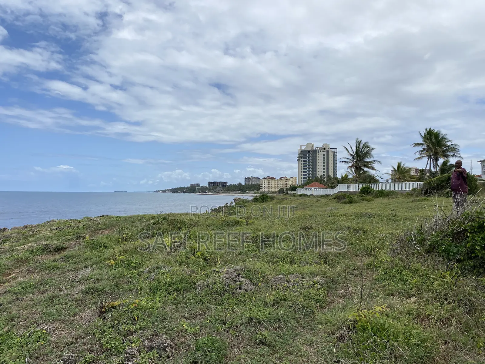 1 Acre Rectangle Seafront Property for Sale in Nyali