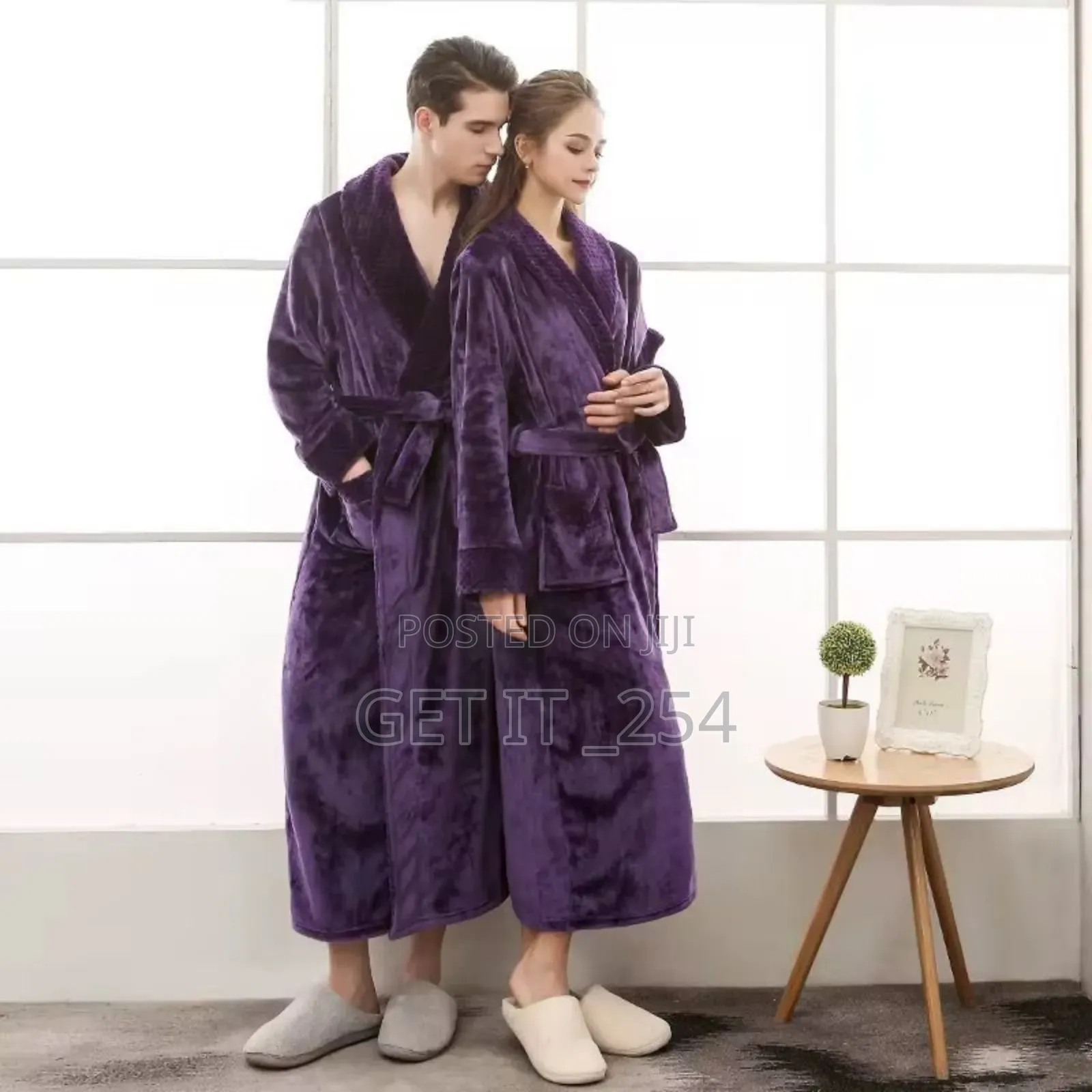 Brand New Fluffy And Extra Warm Bathrobes Now Available In Sizes 6-18