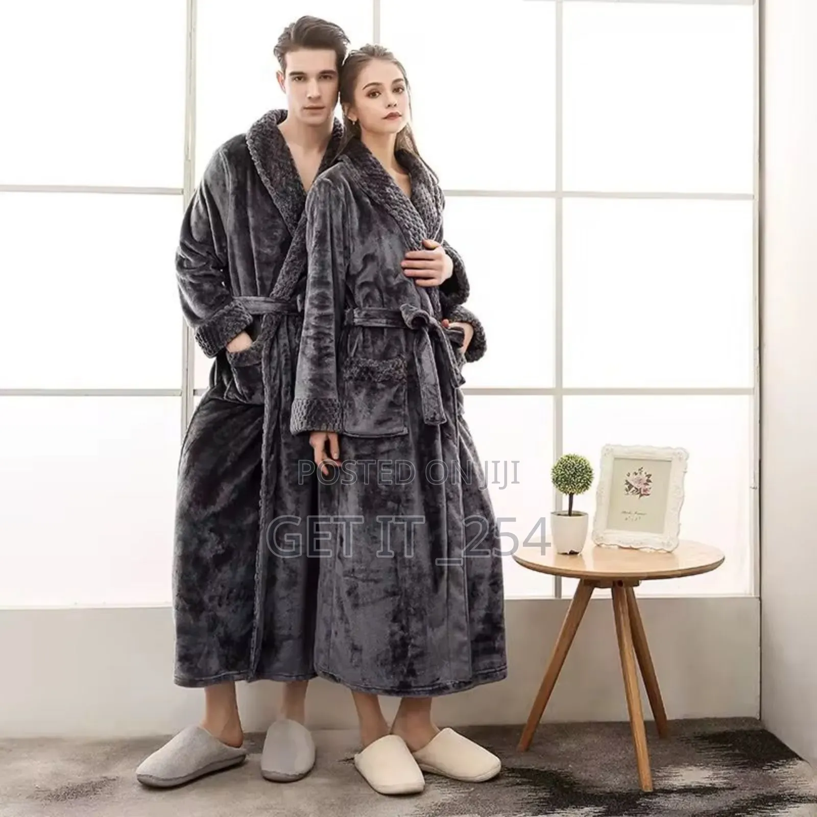 Brand New Fluffy And Extra Warm Bathrobes Now Available In Sizes 6-18