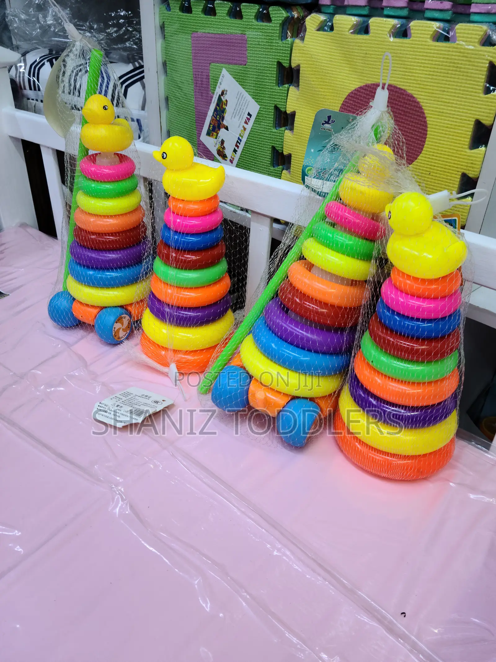 Perfect for Fun Day or Night-Stylish Kids Stacking Toy