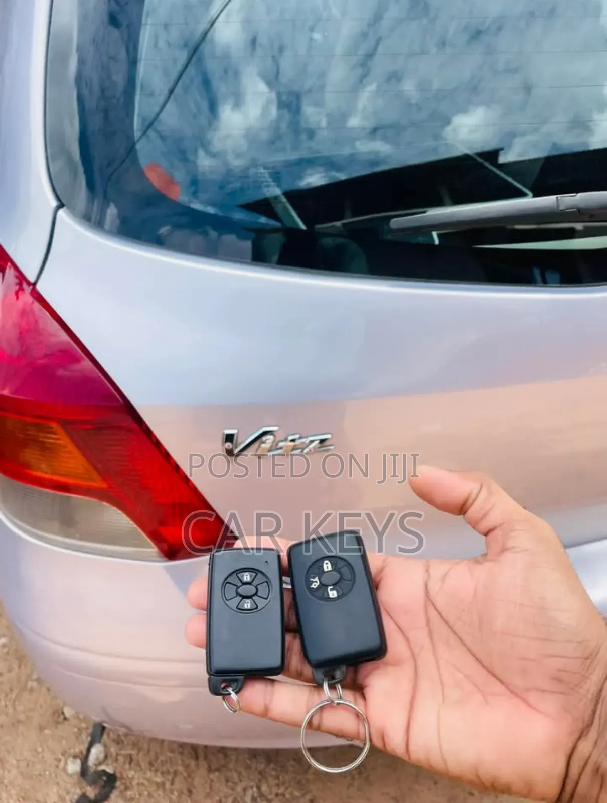 Toyota Vitz 2009 Key Replacement 