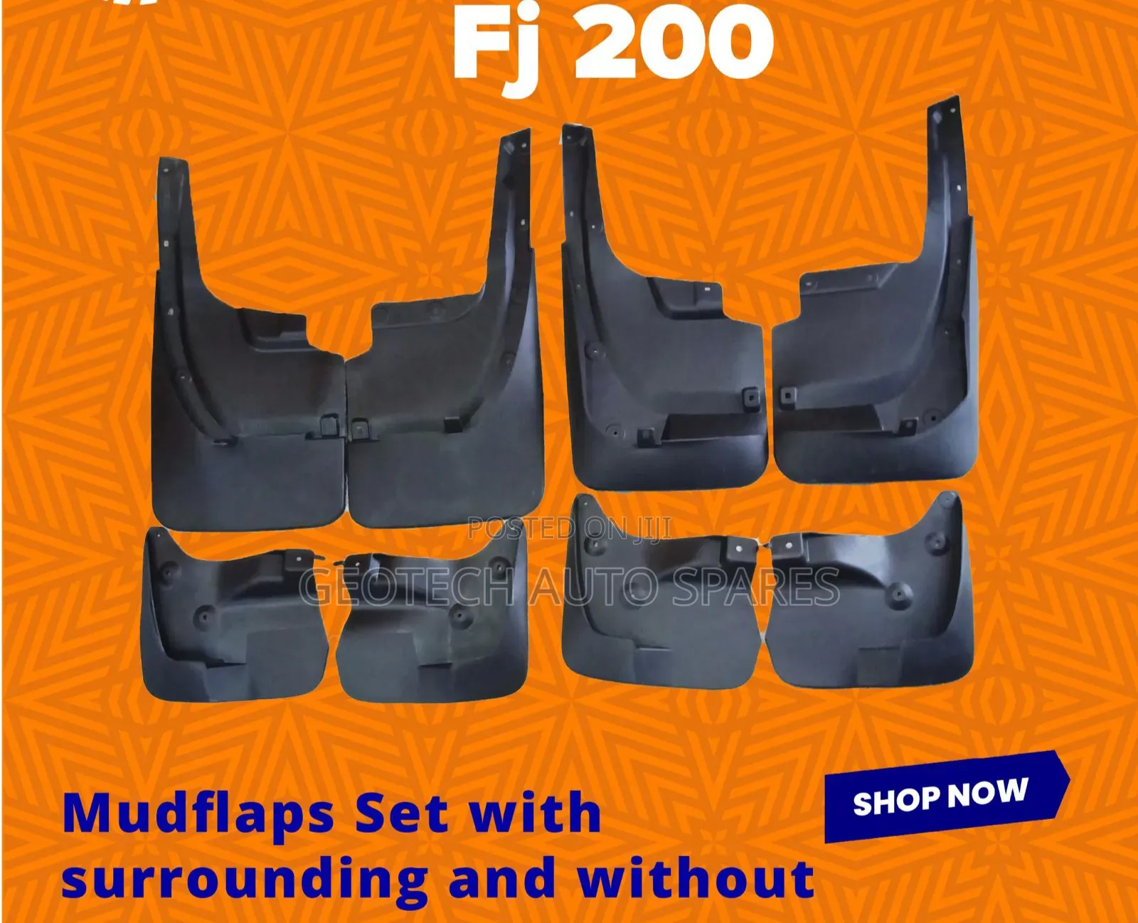 Toyota Land Cruiser Fj 200 Mudflaps