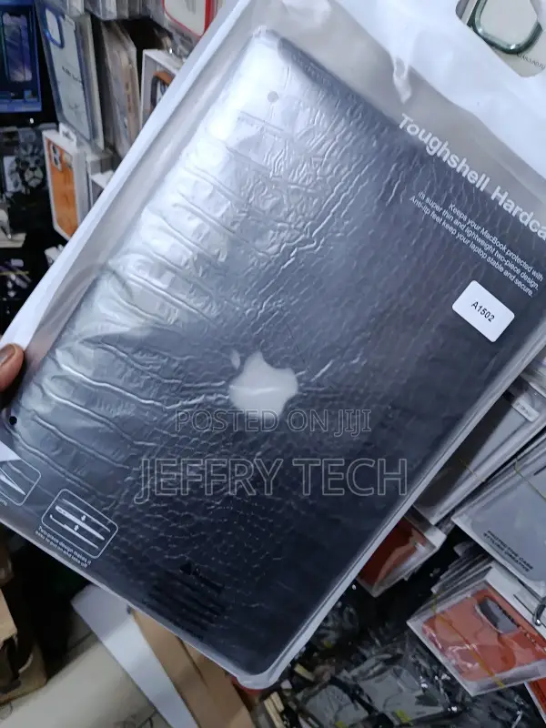 Black Crocodile Pu Shell Case Cover for Macbook Air 13 15 Pro 13 14 15
