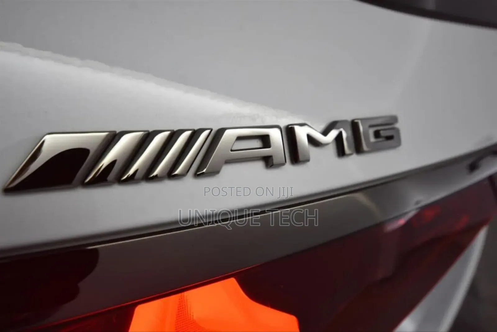 Mercedes Amg Silver Logo Emblem Badge