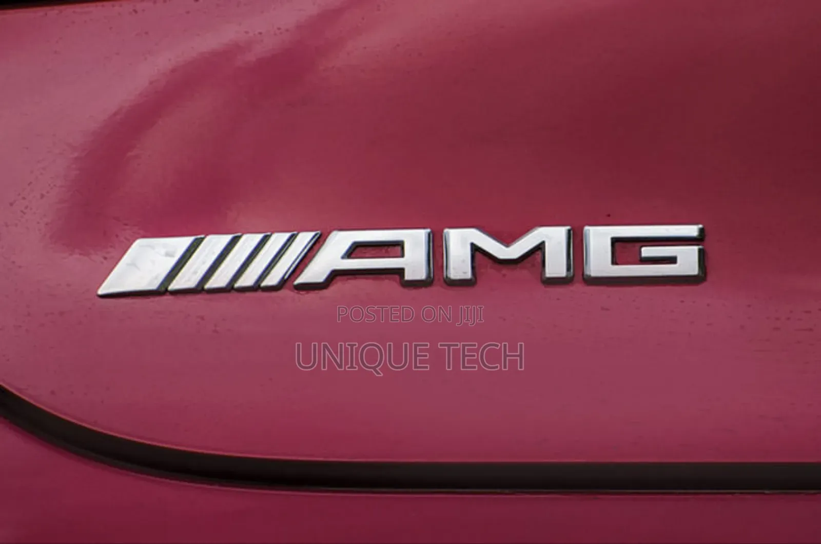 Mercedes-Benz Amg Silver Emblem Badge