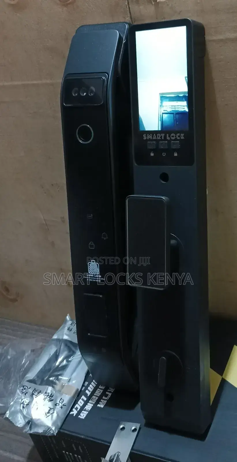 Digital Door Lock Code Card Unlock Fully Automatic 3d Face Recognition