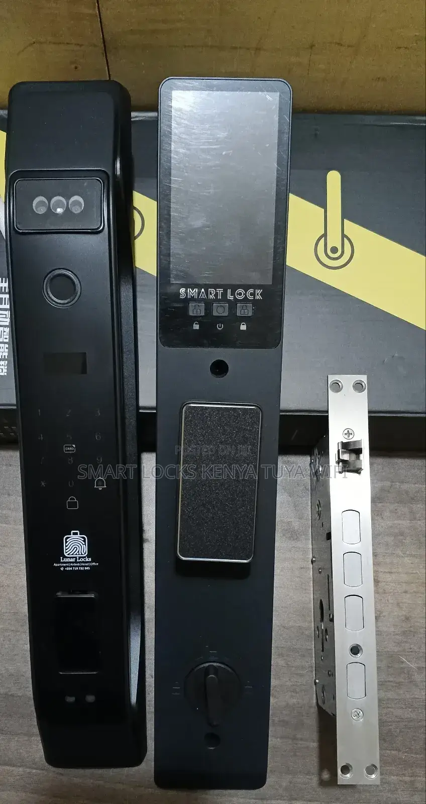 Electronic Digital 3d Face Recognition Card Key Smart Lock Wifi