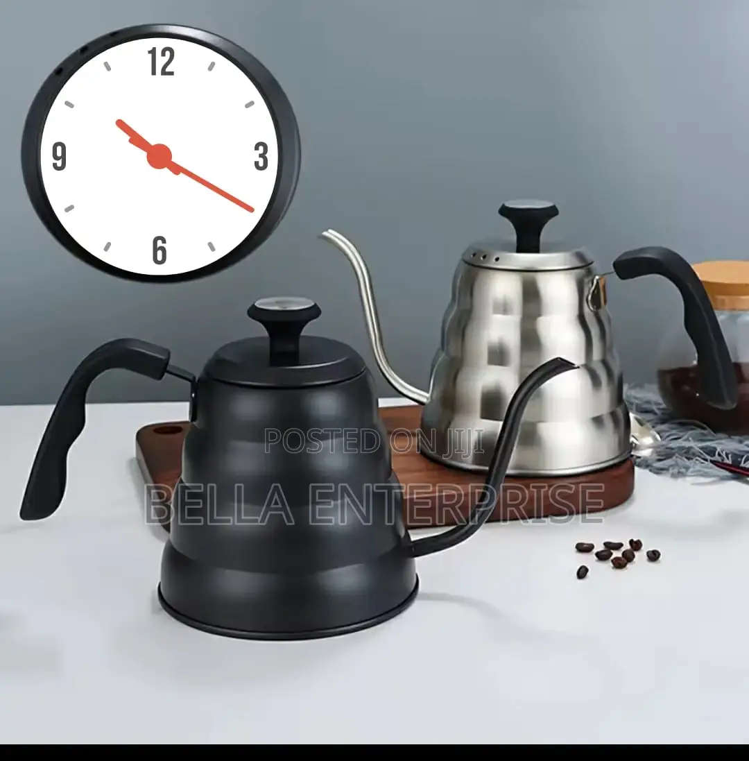 1.2l Stainless Steel Coffee Kettle Gooseneck Thin Spout