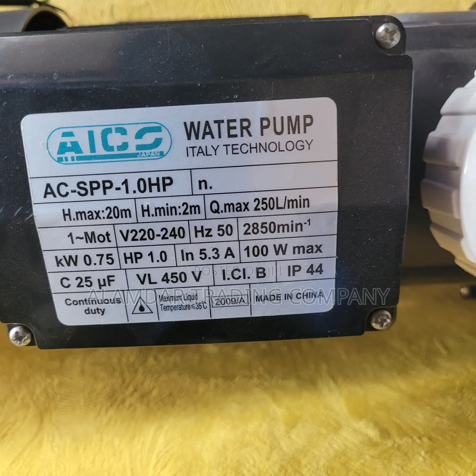 1hp Swimming Pool Pump
