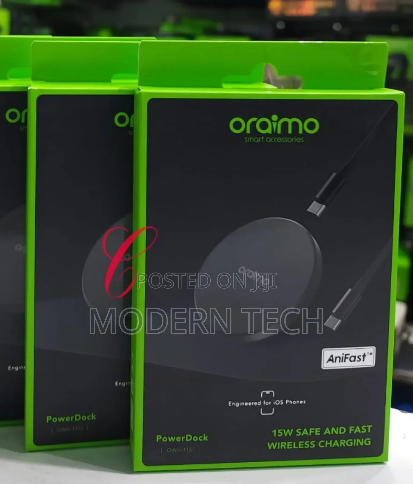 Oraimo Powerdock 15w Magnetic Wireless Charging Pad