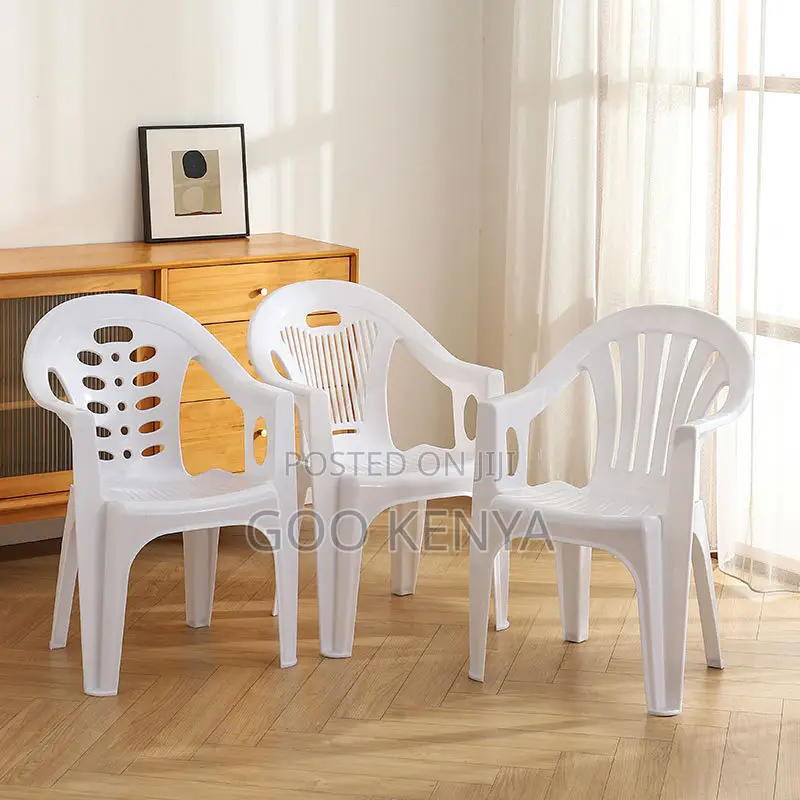 Outdoor Chair; Home Garden Outdoor Plastic Armchair