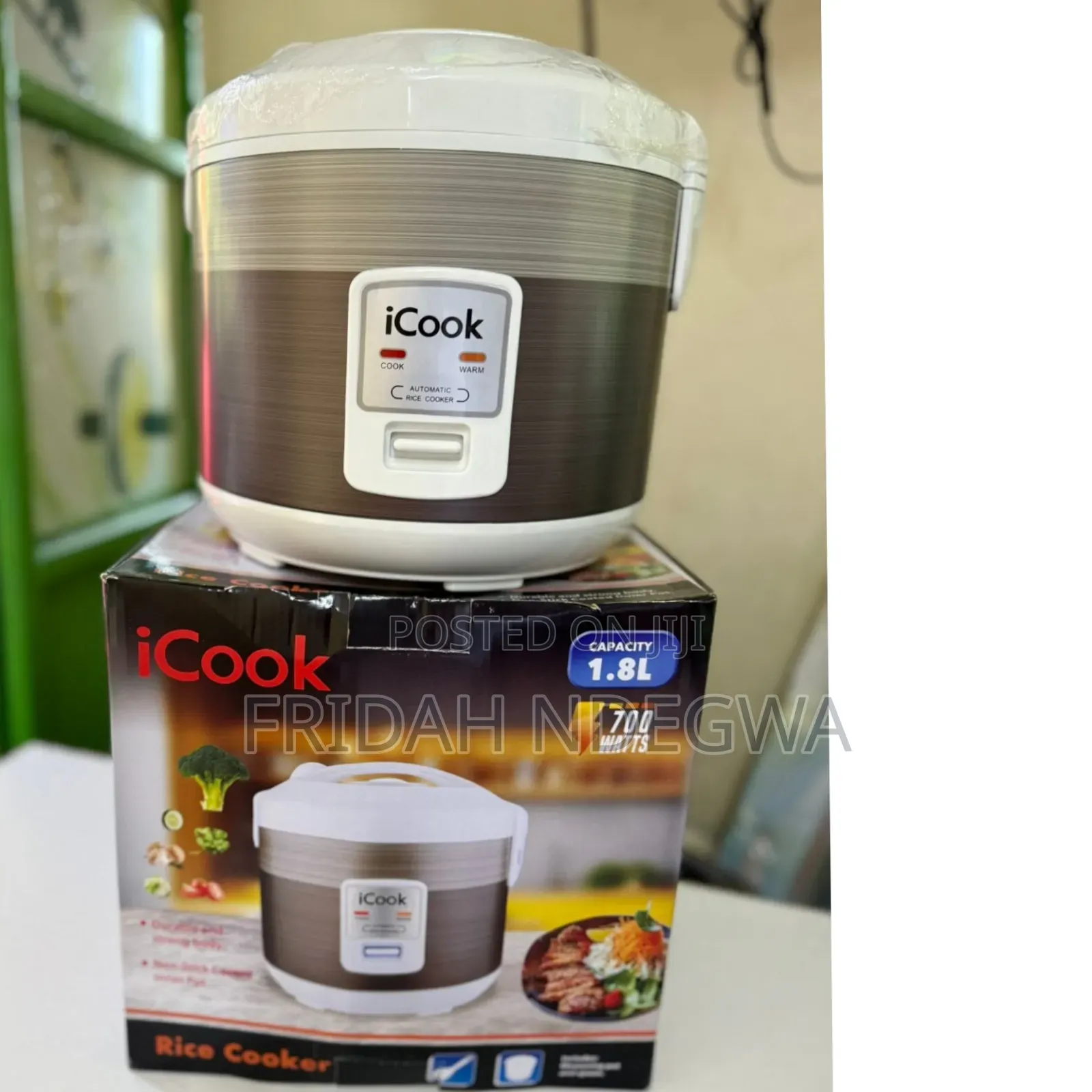 *Rice Cooker(1.8ltrs) 