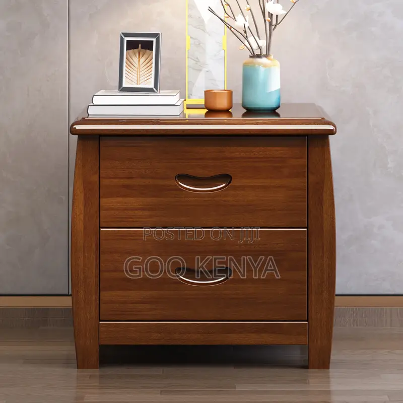 Home Cabinet; Oak Wood Modern Bedroom Night Table