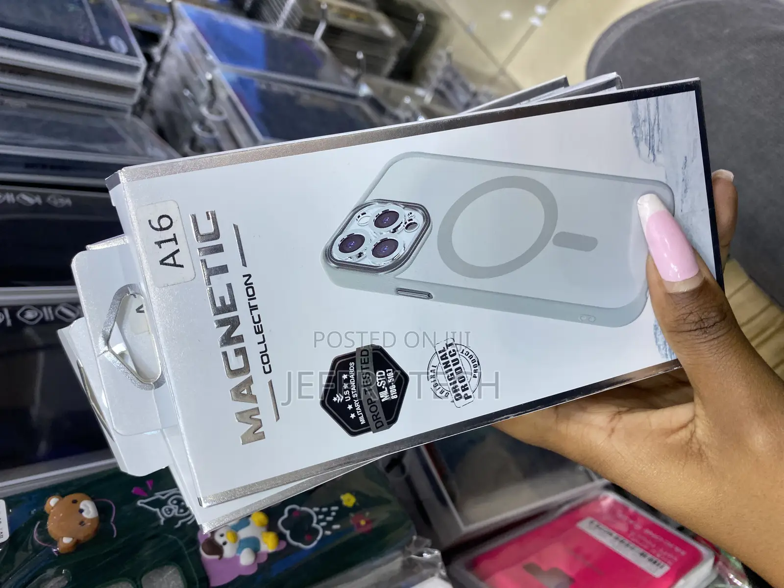 Colala Samsung Galaxy A16 5g Compatible With Magsafe Transparent Case