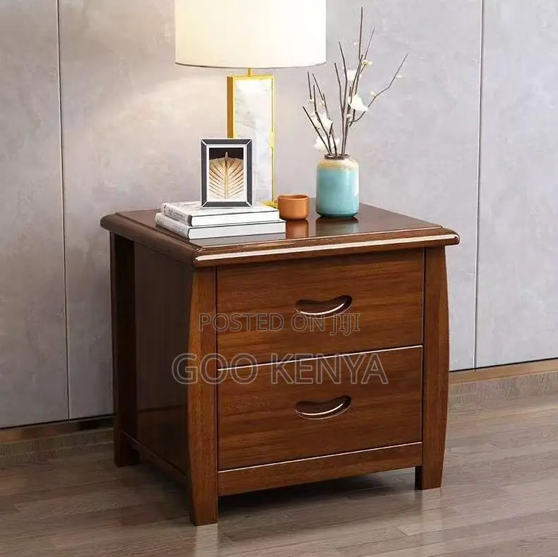 Home Cabinet; Oak Wood Modern Bedroom Night Table