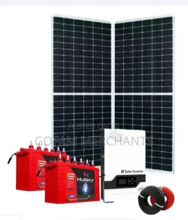 3kw-3kva 3000w Premier 3.2 Hybrid Inverter and Husky Tubular Solar Kit