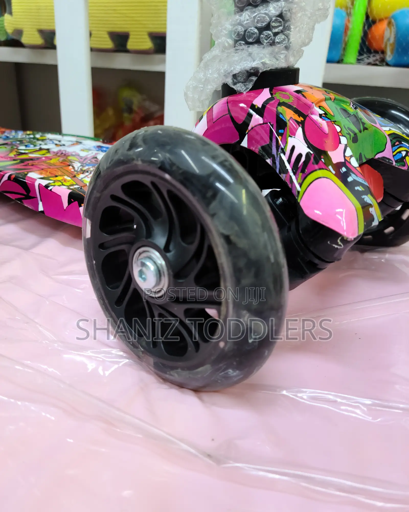 Kids Outdoor Scooter / Adjustable 3-Wheel Scooter With Led Light