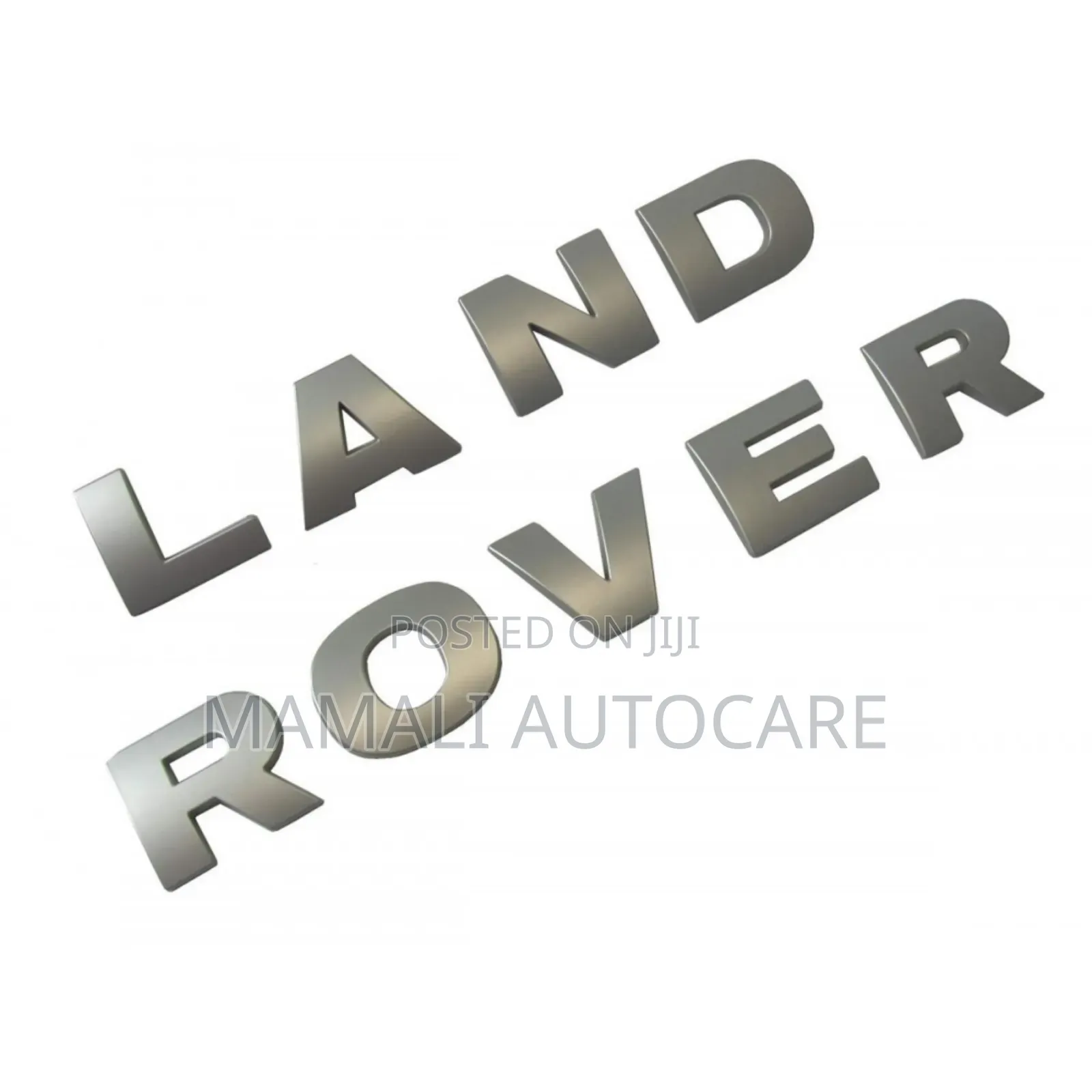 Land Rover Silver Car Emblem Replacement