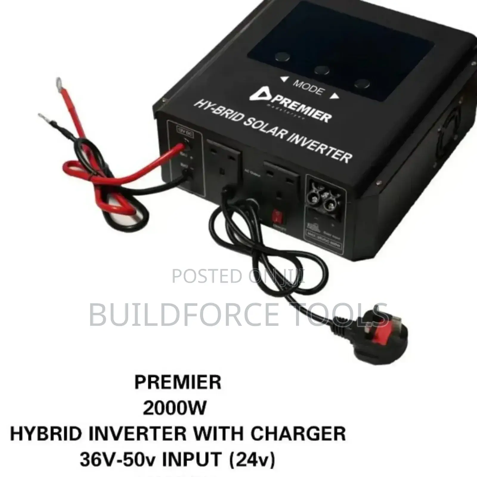 36v-50v Premier 24v Hybrid Inverter With Charger