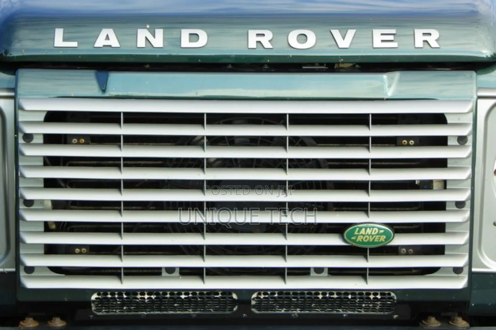 Land Rover Silver Front Emblem Badge