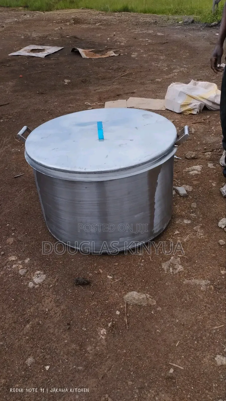 Stainless Steel Commercial Energy Saving Jiko Sufuria 300ltrs