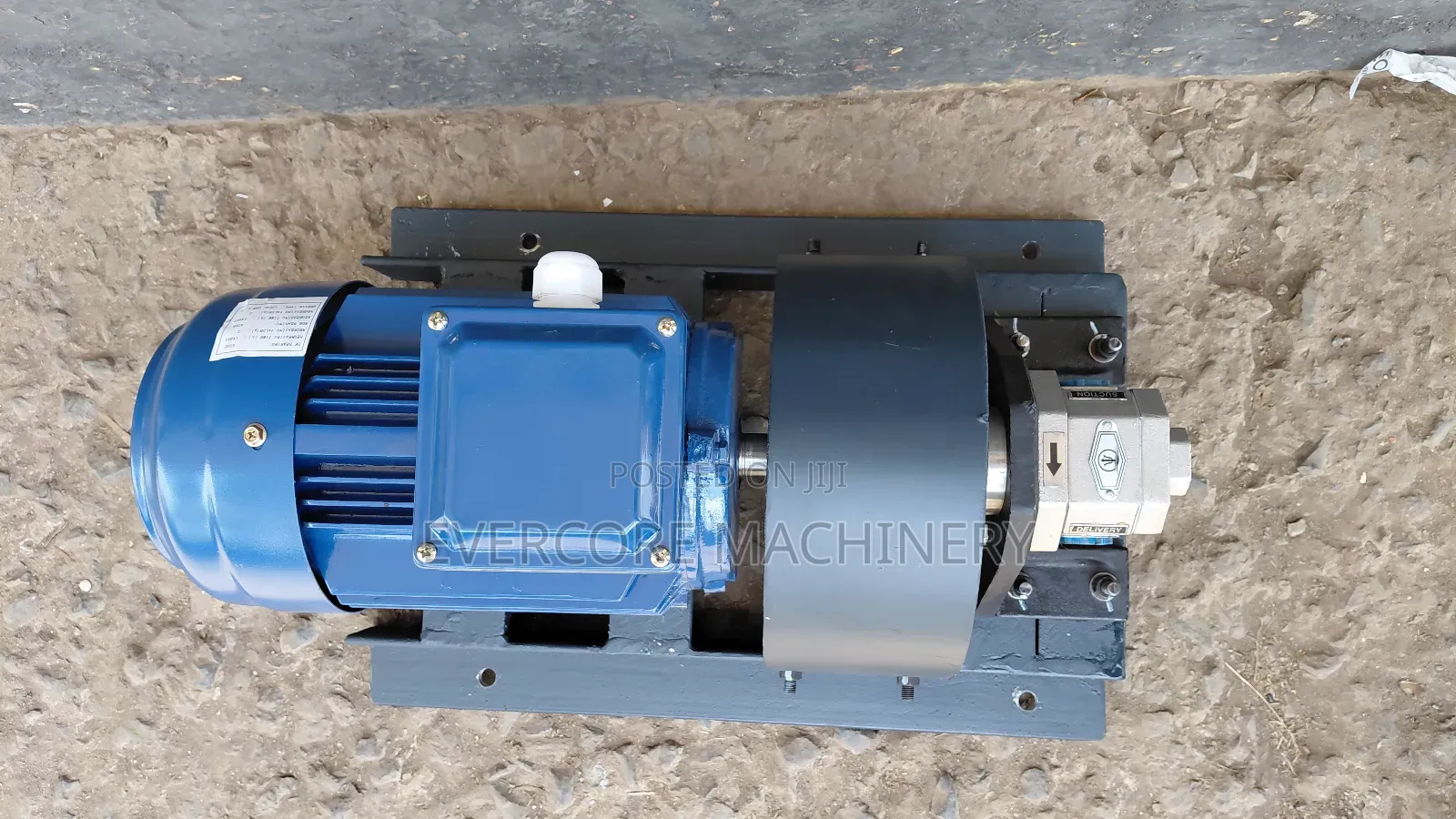 Heavy Duty Viscous Fluid Pump 3⁄4inch 2hp Motor Three Phase.