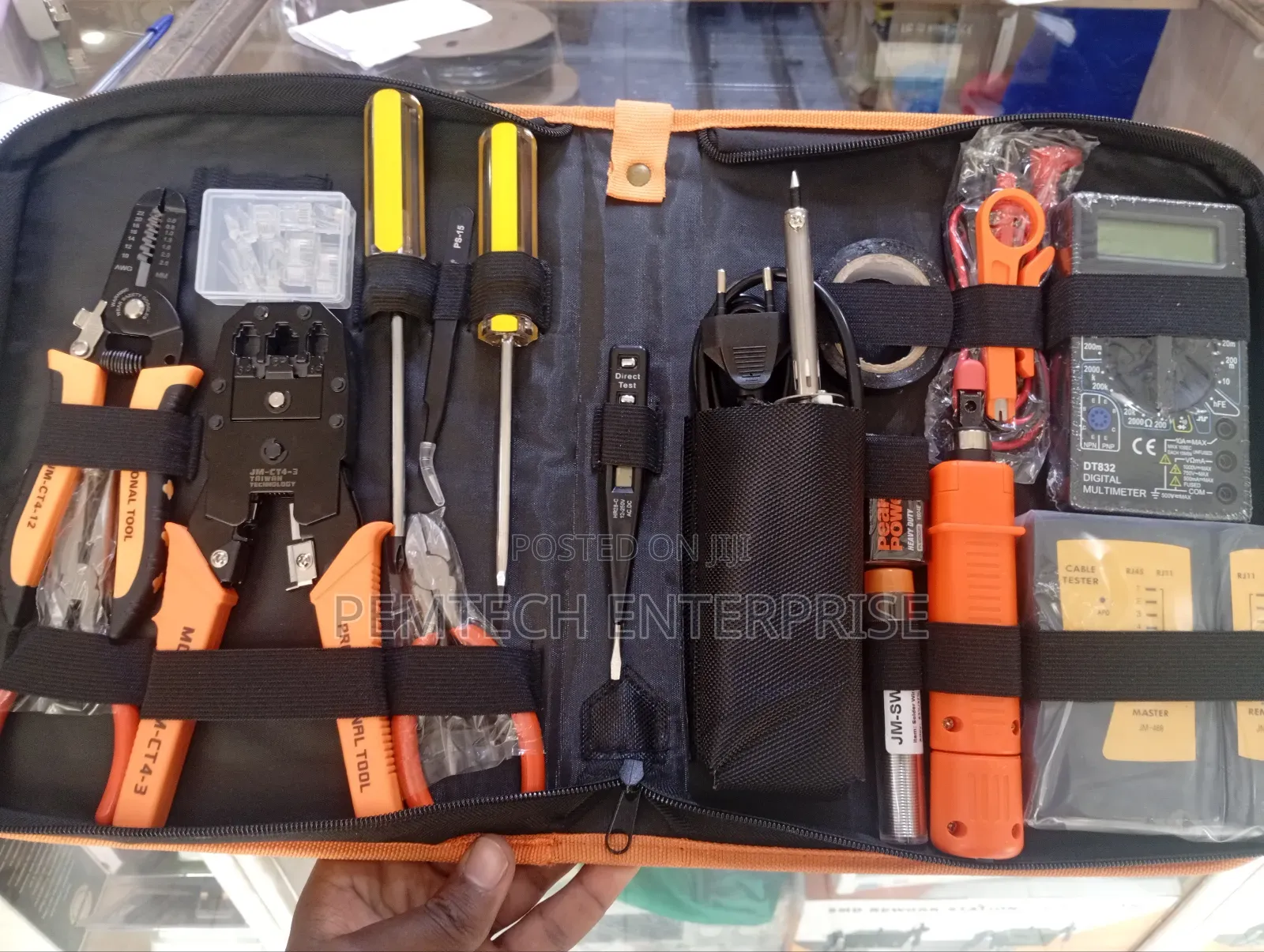 Jakemy Jm-P15 17-in-1 Diy Network Repair Tool Kit
