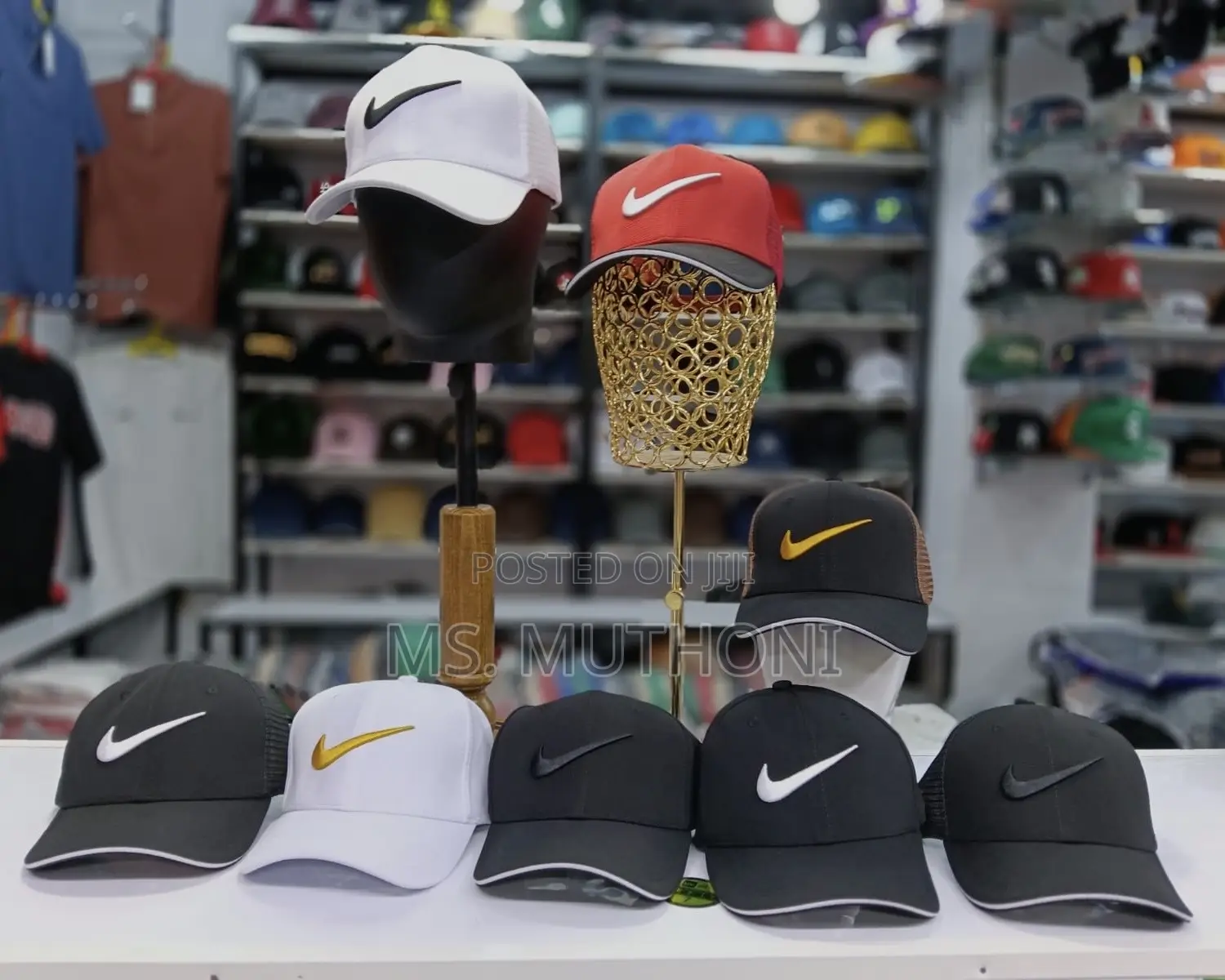 Calvin Klein / Nike Baseball Caps in Stock