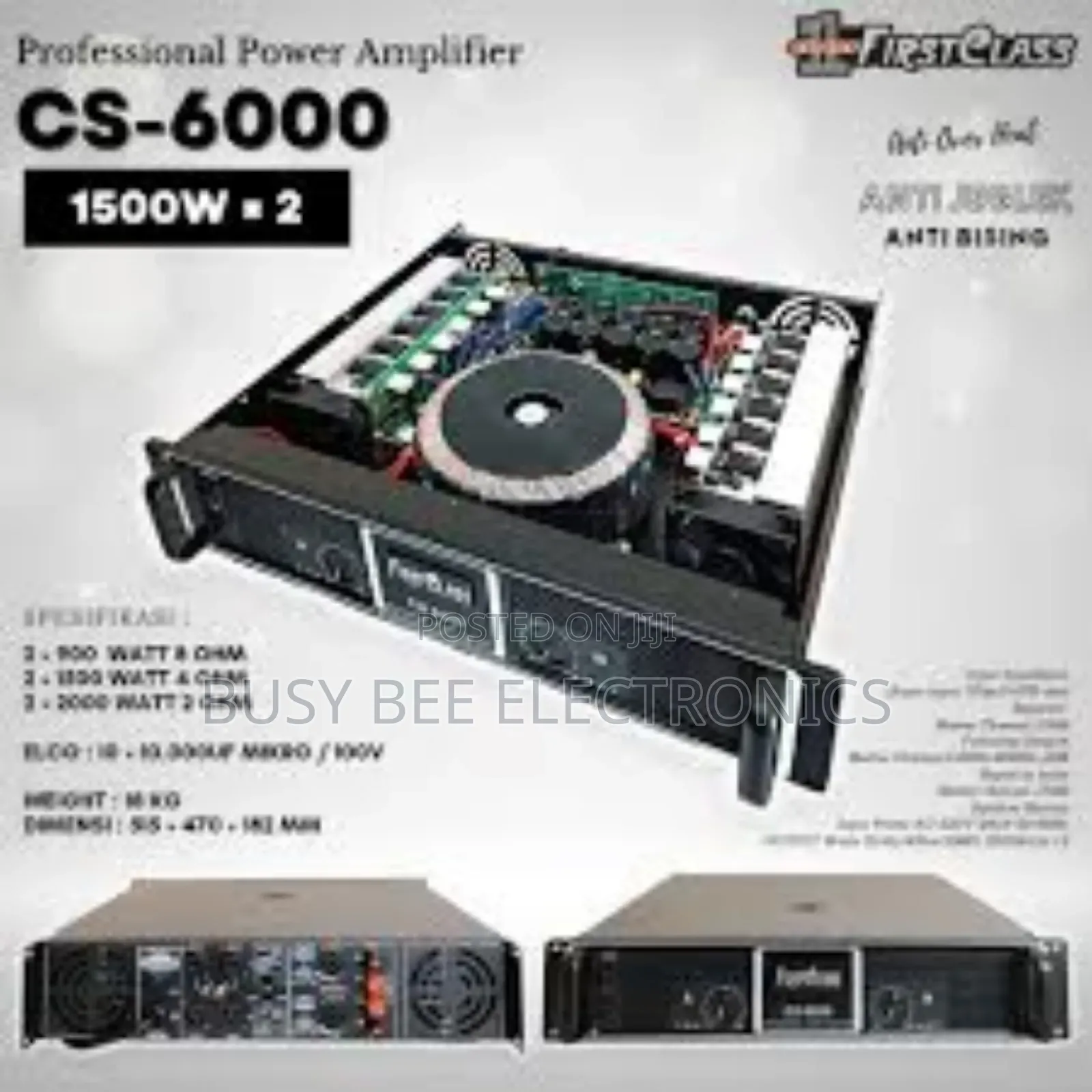Cs 6000 Peavy Power Amplifier