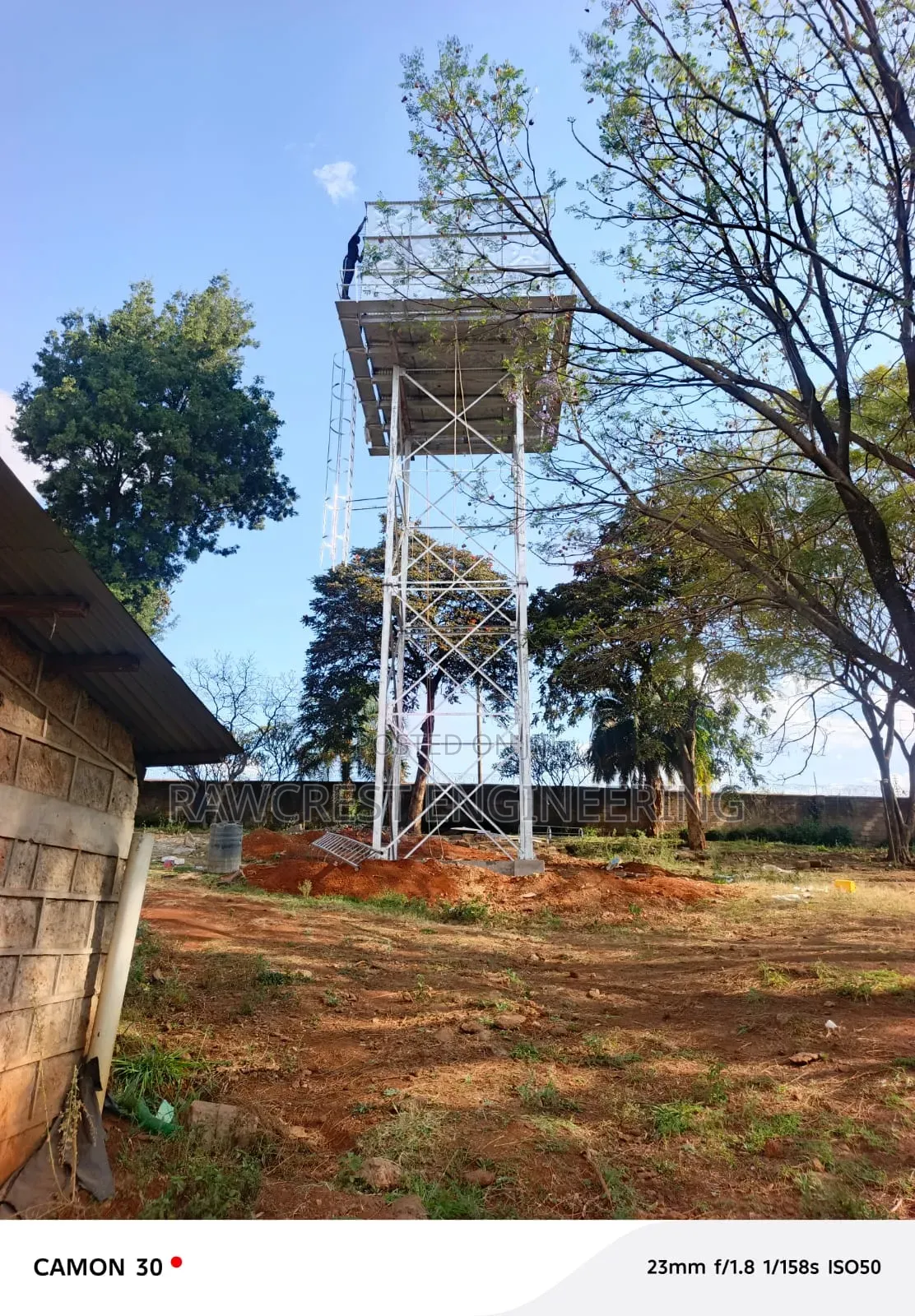 Steel Tower Fabrication And Installation