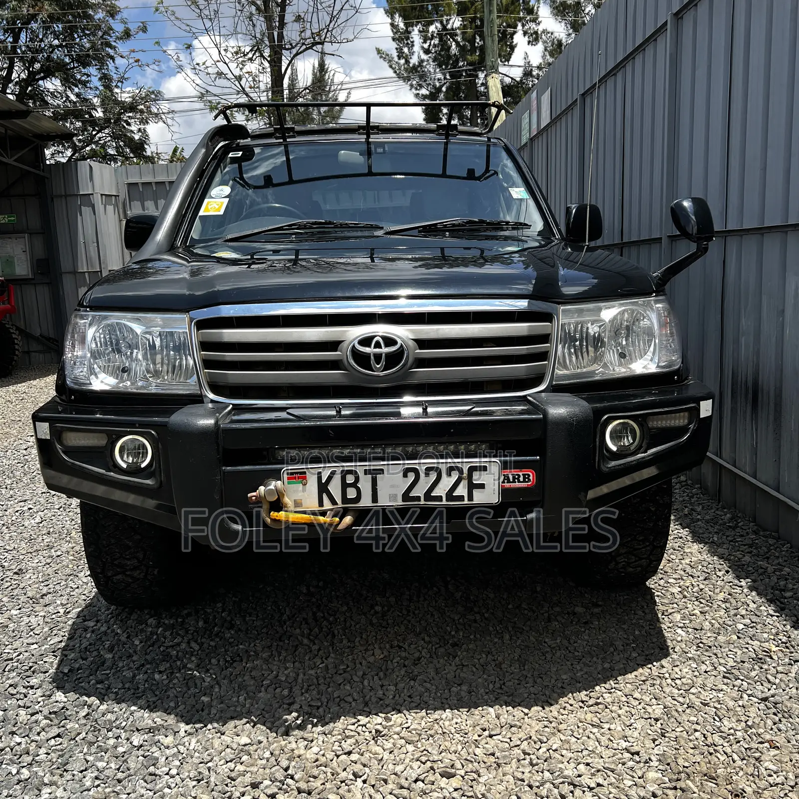 Toyota Land Cruiser 100 4.2 2006 Black
