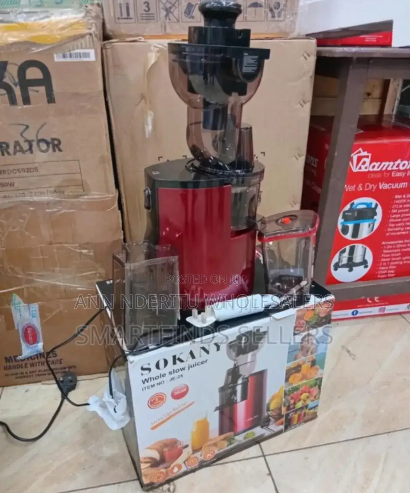 With 1year Warranth - Sokanny Slow Juicer