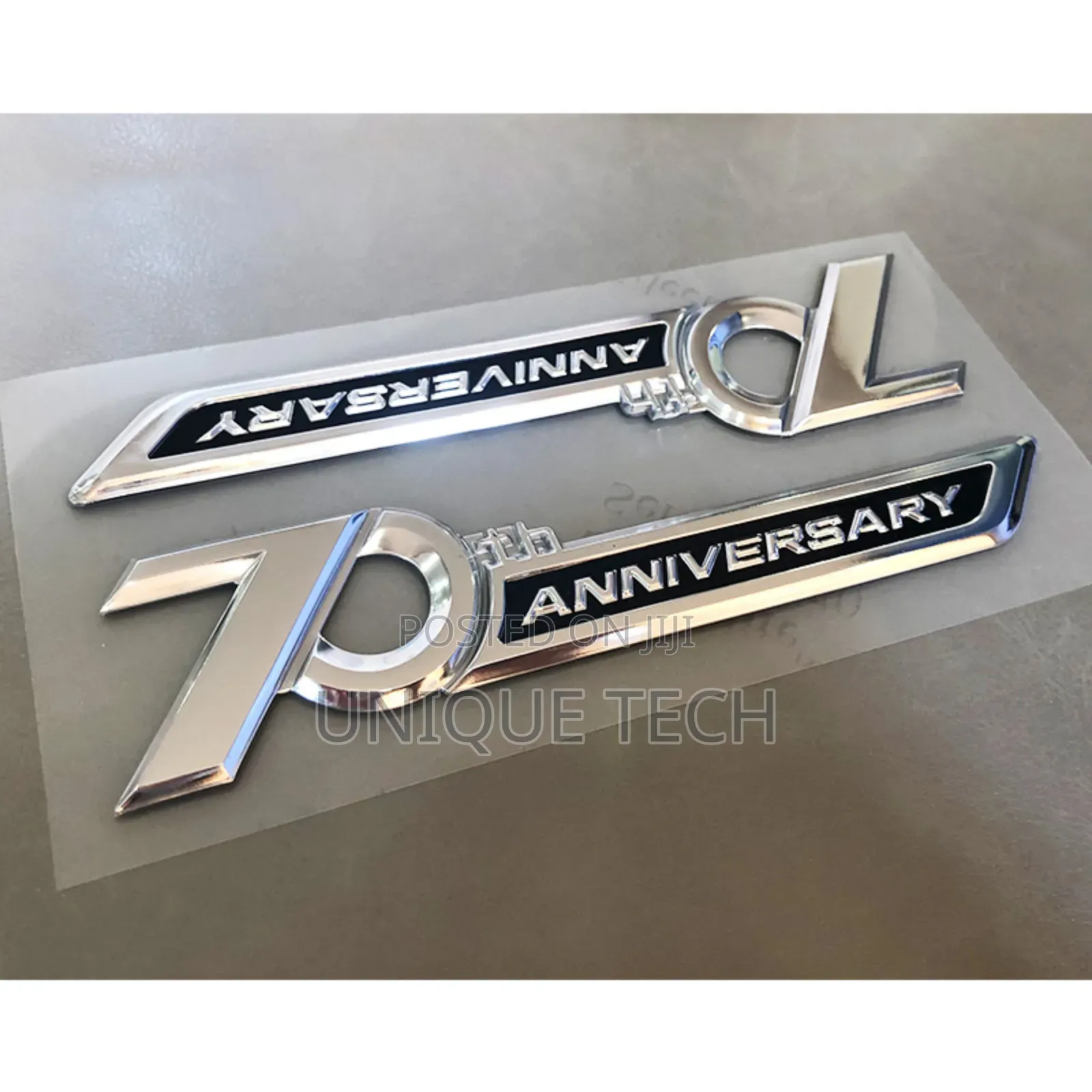 70th Anniversary Edition Side Sticker/Car Badge /Logo