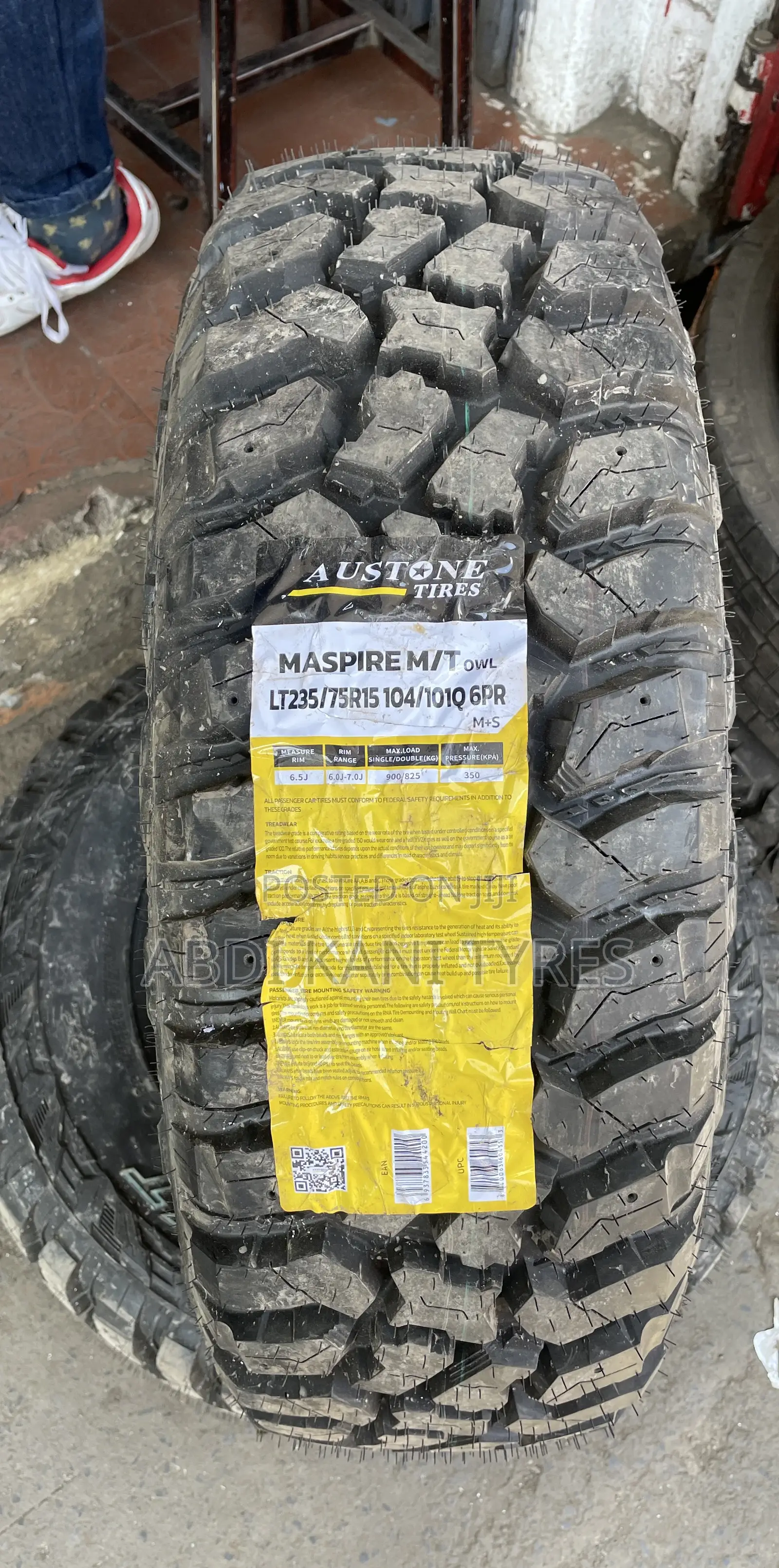 235/75r15 Austone Tyres (M/T)