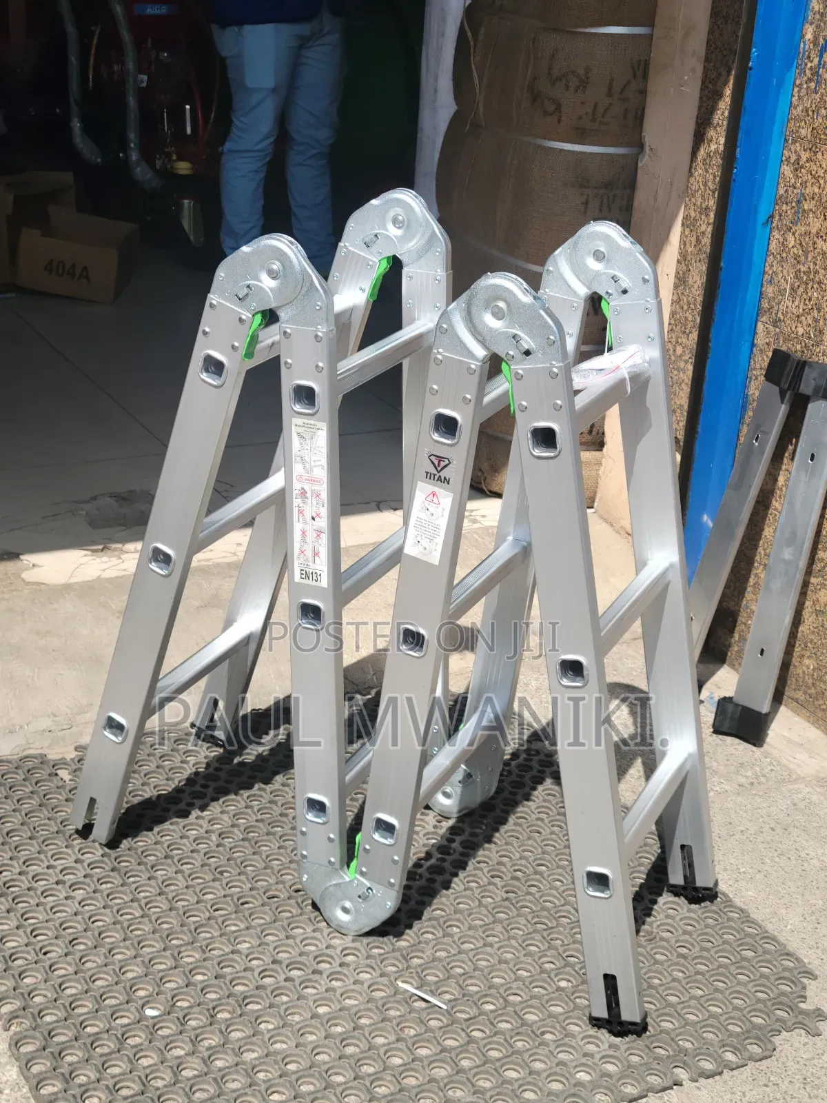 Foldable Aluminum Ladders 3*4