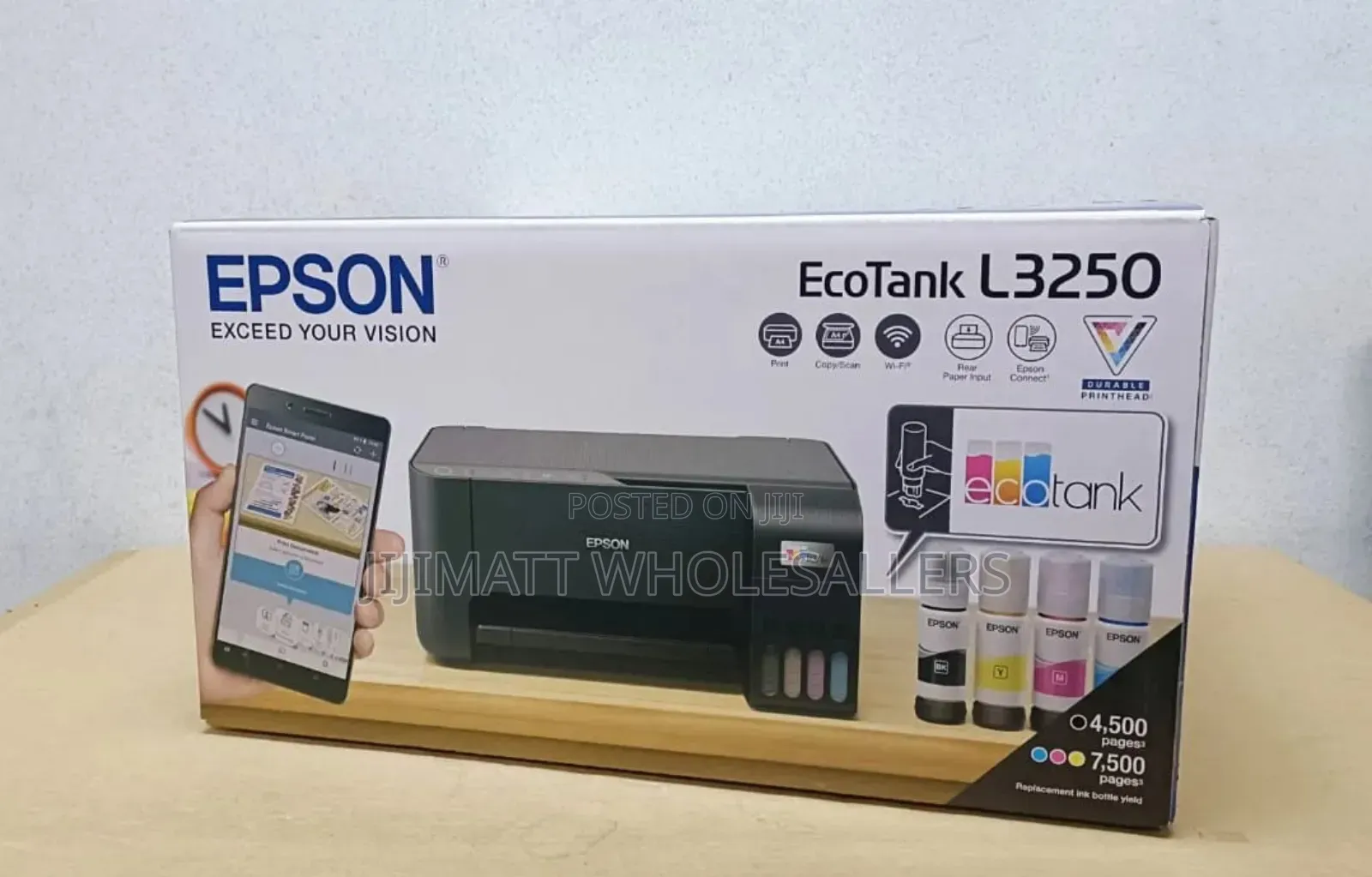 Epson Ecotank L3210 A4 All in One Ink Tank Printer